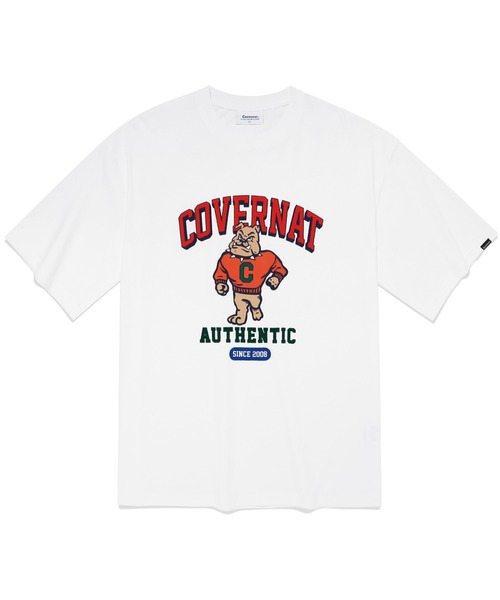 Tシャツ・カットソー COVERNAT Arch 08 Logo T-Shirt White COVERNAT ARCH LOGO T-SHIRTS WHITE | ALL ABOUT KOREA