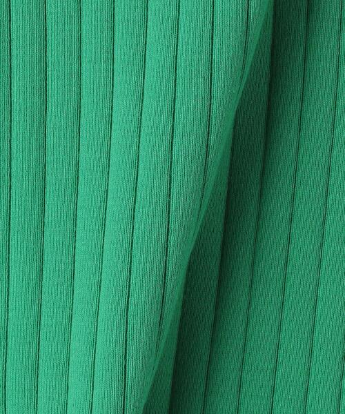 green label relaxing（グリーンレーベルリラクシング）の「CFC ワイド リブ ノースリーブ プルオーバー カットソー（Tシャツ/カットソー・レディース・ダークグレー/ナチュラル/ケリー・FREE）」の15枚目の写真