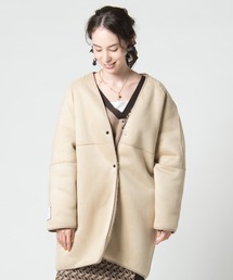 LAYMEE | Balm reversible coat / ヴァルムリバーシブルコート(その他アウター)