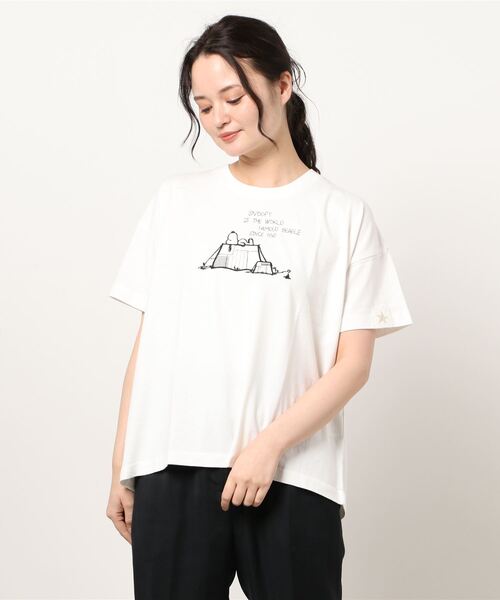 Peanuts ヴィンテージ風テント Snoopy Tシャツ M2 Tシャツ カットソー Peanuts ピーナッツ のファッション通販 Zozotown