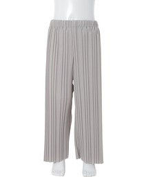 【KIDS】プリーツロングワイドパンツ