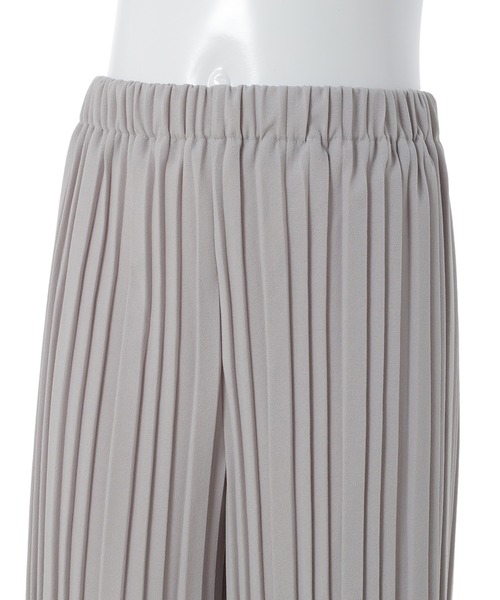 fifth（フィフス）の「【KIDS】プリーツロングワイドパンツ（その他パンツ・キッズ・グレー/スモークピンク・110/120/130）」の3枚目の写真