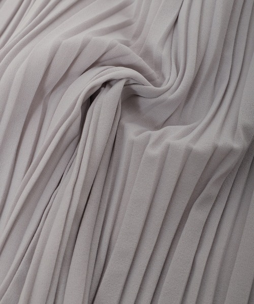 fifth（フィフス）の「【KIDS】プリーツロングワイドパンツ（その他パンツ・キッズ・グレー/スモークピンク・110/120/130）」の9枚目の写真