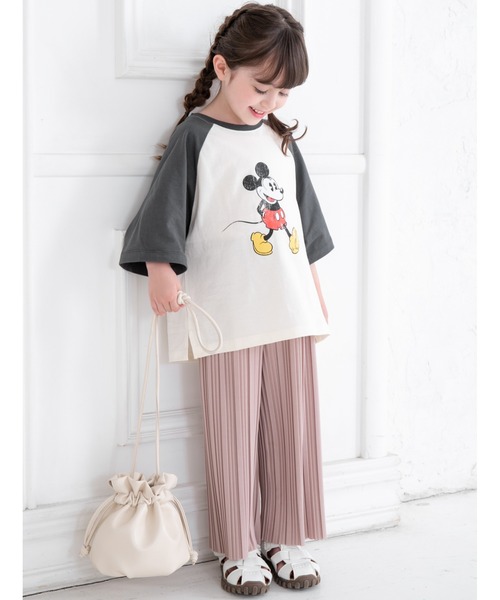 fifth（フィフス）の「【KIDS】プリーツロングワイドパンツ（その他パンツ・キッズ・グレー/スモークピンク・110/120/130）」の13枚目の写真