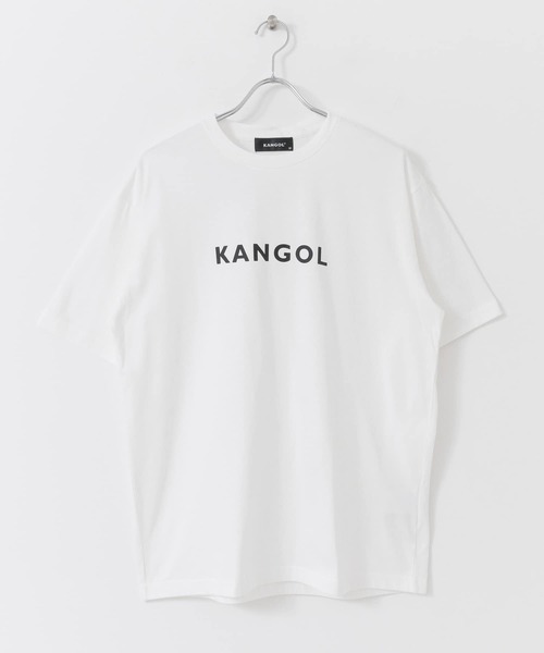 KANGOL（カンゴール）の「KANGOL　ロゴプリントTシャツ A（Tシャツ/カットソー・メンズ・ホワイト/ブラック/パープル・SMALL/MEDIUM/LARGE）」の14枚目の写真