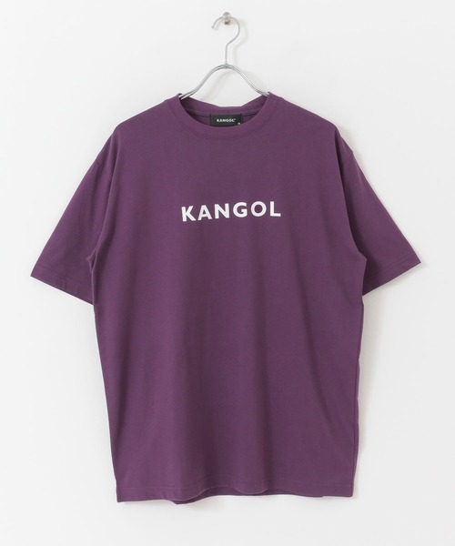 KANGOL（カンゴール）の「KANGOL　ロゴプリントTシャツ A（Tシャツ/カットソー・メンズ・ホワイト/ブラック/パープル・SMALL/MEDIUM/LARGE）」の15枚目の写真