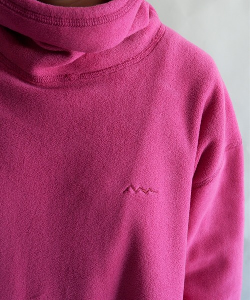 MANASTASH(マナスタッシュ)の「MANASTASH/マナスタッシュ W's FLEECE DRESS ウィメンズ フリースドレス ワンピース(ワンピース・レディース・ブラック/ミント/ピンク/ナチュラル・MEDIUM)」の9枚目の写真