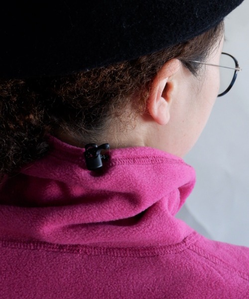 MANASTASH(マナスタッシュ)の「MANASTASH/マナスタッシュ W's FLEECE DRESS ウィメンズ フリースドレス ワンピース(ワンピース・レディース・ブラック/ミント/ピンク/ナチュラル・MEDIUM)」の10枚目の写真