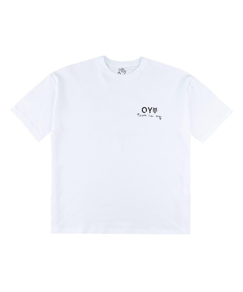OY（オーワイ）の「『OY/オーワイ』BOSS LOGO T/メッセージロゴプリント半袖Tシャツ（Tシャツ/カットソー・メンズ・ホワイト/ブラック・FREE）」の12枚目の写真
