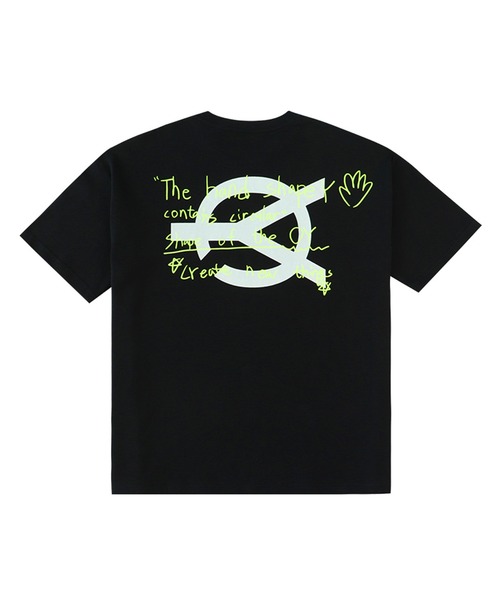 OY（オーワイ）の「『OY/オーワイ』BOSS LOGO T/メッセージロゴプリント半袖Tシャツ（Tシャツ/カットソー・メンズ・ホワイト/ブラック・FREE）」の13枚目の写真