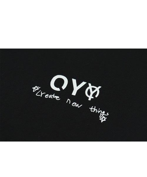 OY（オーワイ）の「『OY/オーワイ』BOSS LOGO T/メッセージロゴプリント半袖Tシャツ（Tシャツ/カットソー・メンズ・ホワイト/ブラック・FREE）」の6枚目の写真