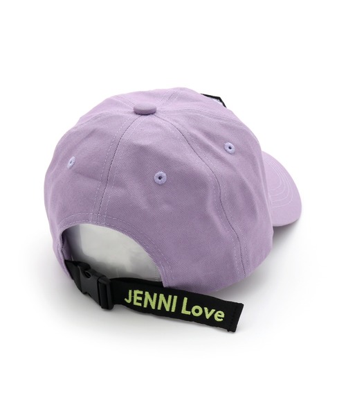 JENNI love(ジェニィラブ)の「Wワッペンキャップ(キャップ・キッズ・ブラック/イエロー/ラベンダー・54cm/56cm)」の7枚目の写真
