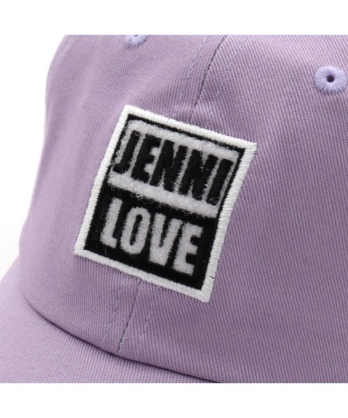JENNI love(ジェニィラブ)の「Wワッペンキャップ(キャップ・キッズ・ブラック/イエロー/ラベンダー・54cm/56cm)」の11枚目の写真