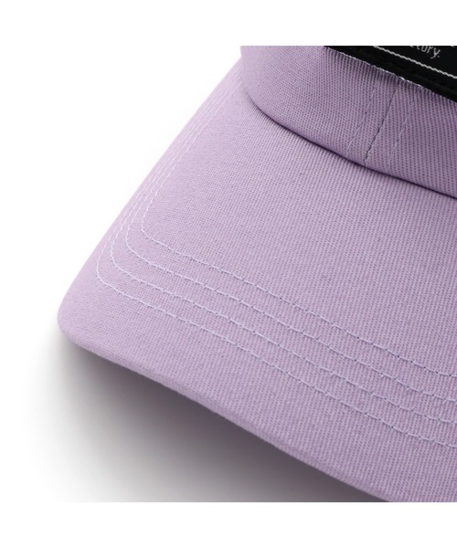 JENNI love(ジェニィラブ)の「Wワッペンキャップ(キャップ・キッズ・ブラック/イエロー/ラベンダー・54cm/56cm)」の13枚目の写真