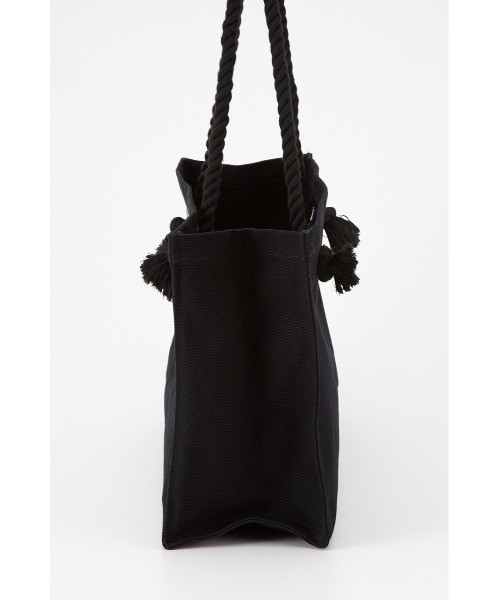 MOUSSY（マウジー）の「MOUSSY SOUVENIR SHOPPER（トートバッグ・レディース・ホワイト/ブラック・FREE）」の14枚目の写真