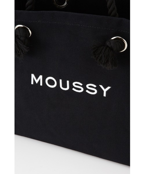 MOUSSY（マウジー）の「MOUSSY SOUVENIR SHOPPER（トートバッグ・レディース・ホワイト/ブラック・FREE）」の15枚目の写真