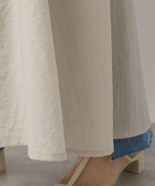 LOWRYS FARM（ローリーズファーム）の「ボリュームテントワンピースＮＳ　956322（ワンピース・レディース・ブラック/アイボリー/ネイビー・FREE）」の14枚目の写真