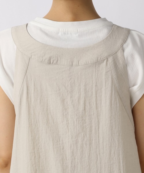 LOWRYS FARM（ローリーズファーム）の「ボリュームテントワンピースＮＳ　956322（ワンピース・レディース・ブラック/アイボリー/ネイビー・FREE）」の9枚目の写真