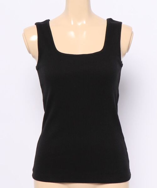 N.（N. Natural Beauty Basic）（エヌエヌナチュラルビューティーベーシック）の「三角テレコインナー（Tシャツ/カットソー・レディース・ホワイト/ブラック/ベージュ・MEDIUM）」の13枚目の写真