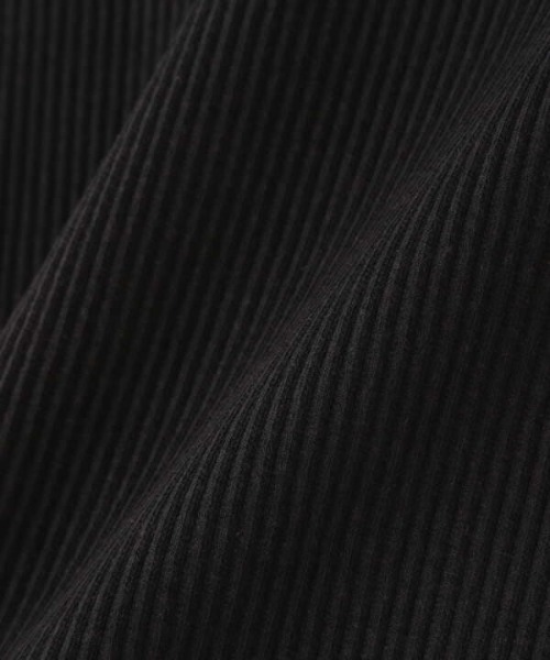 N.（N. Natural Beauty Basic）（エヌエヌナチュラルビューティーベーシック）の「三角テレコインナー（Tシャツ/カットソー・レディース・ホワイト/ブラック/ベージュ・MEDIUM）」の12枚目の写真