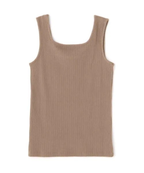 N.（N. Natural Beauty Basic）（エヌエヌナチュラルビューティーベーシック）の「三角テレコインナー（Tシャツ/カットソー・レディース・ホワイト/ブラック/ベージュ・MEDIUM）」の9枚目の写真