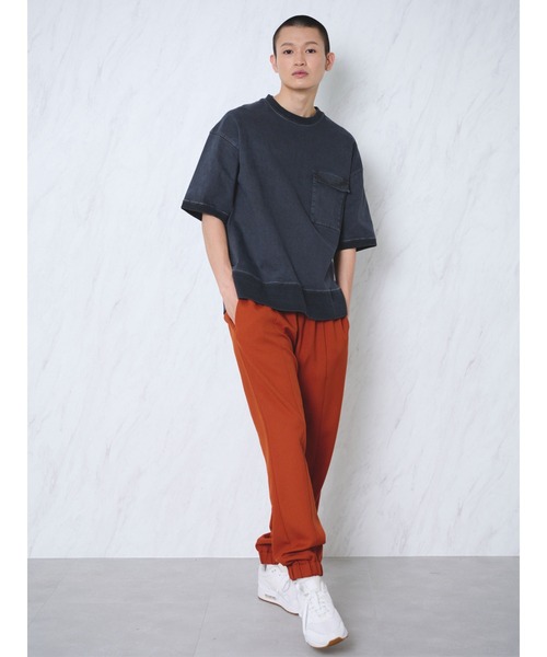 COTORICA（コトリカ）の「センタータックトレーニングパンツ（その他パンツ・メンズ・ブラック/ダークオレンジ・MEDIUM/LARGE）」の7枚目の写真