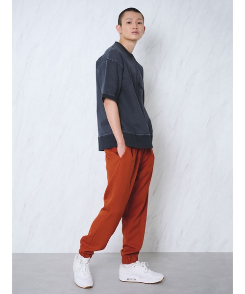 COTORICA（コトリカ）の「センタータックトレーニングパンツ（その他パンツ・メンズ・ブラック/ダークオレンジ・MEDIUM/LARGE）」の8枚目の写真