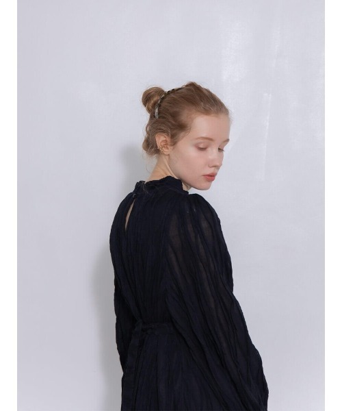 Ayla(アイラ)の「ribbon frill onepiece(ワンピース・レディース・ホワイト/ブラック・FREE)」の10枚目の写真