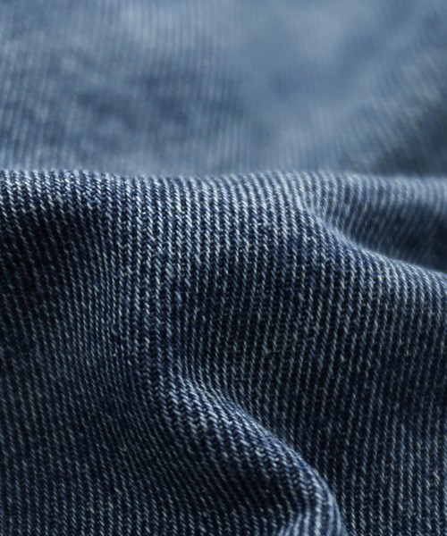 osharewalker（オシャレウォーカー）の「【廃盤】『パッチワークデニムスカート』（デニムスカート・レディース・ブルー・1/2）」の5枚目の写真