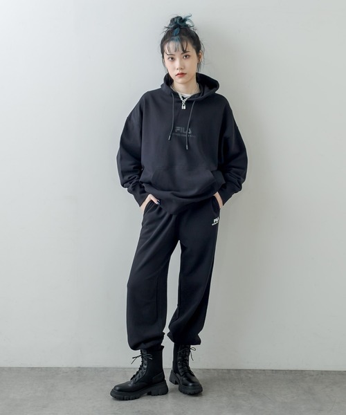 RASVOA（ラスボア）の「レースアップ切替ボリュームソールブーツ（ブーツ・レディース・ブラック・M/L）」の17枚目の写真