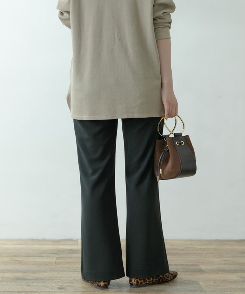 F by ROSSO(エフバイロッソ)の「F by ROSSO ストレッチスリットパンツ∴(その他パンツ・レディース・ボルドー/イエロー/ブラック・36/38)」の15枚目の写真