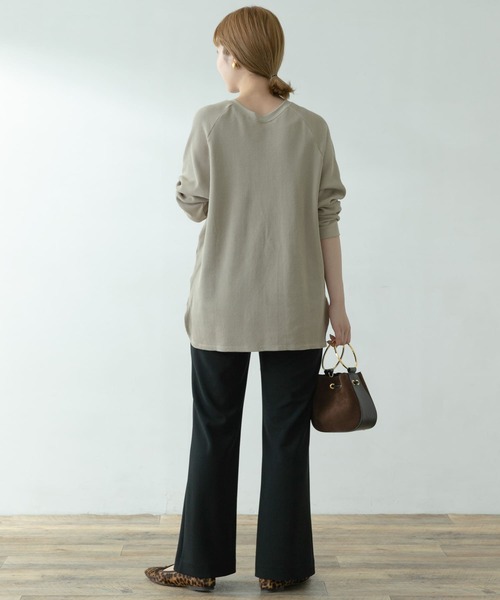 F by ROSSO(エフバイロッソ)の「F by ROSSO ストレッチスリットパンツ∴(その他パンツ・レディース・ボルドー/イエロー/ブラック・36/38)」の17枚目の写真