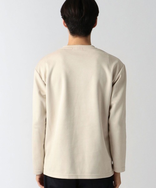 HIDEAWAYS NICOLE(ハイダウェイニコル)の「ポンチスウェードプルオーバー(Tシャツ/カットソー・メンズ・ブラック/シルバーグレー/モカ/ライトベージュ/オレンジ系その他・MEDIUM/LARGE/X-LARGE)」の11枚目の写真