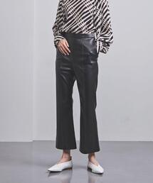 UNITED ARROWS | ＜UNITED ARROWS＞フェイクレザー フレアパンツ G(その他パンツ)