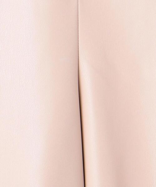 UNITED ARROWS(ユナイテッドアローズ)の「<UNITED ARROWS>フェイクレザー フレアパンツ G◆(その他パンツ・レディース・ブラック/ライトピンク・38/36/34/40)」の17枚目の写真