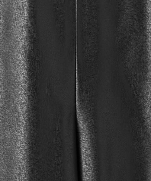 UNITED ARROWS(ユナイテッドアローズ)の「<UNITED ARROWS>フェイクレザー フレアパンツ G◆(その他パンツ・レディース・ブラック/ライトピンク・38/36/34/40)」の13枚目の写真