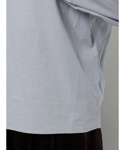 merry jenny（メリージェニー）の「レースコンビbigカラーブラウス（シャツ/ブラウス・レディース・オフホワイト/グレー/ブラック・FREE）」の5枚目の写真