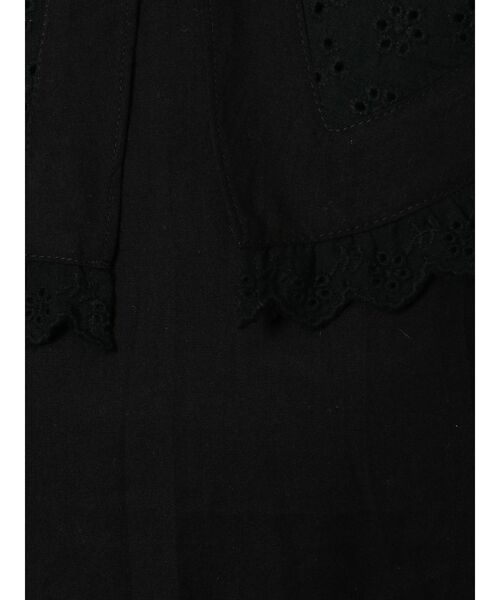 merry jenny（メリージェニー）の「レースコンビbigカラーブラウス（シャツ/ブラウス・レディース・オフホワイト/グレー/ブラック・FREE）」の14枚目の写真