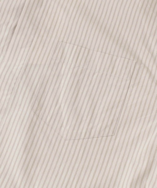 WORK NOT WORK URBAN RESEARCH（ワークノットワークアーバンリサーチ）の「WORK NOT WORK　Stripe Band collar Shirts（シャツ/ブラウス・メンズ・ベージュ/ブルー/ボルドー・MEDIUM/X-LARGE/SMALL/LARGE）」の21枚目の写真