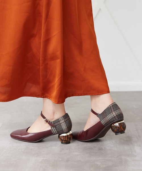 JELLY BEANS（ジェリービーンズ）の「ボールヒールストラップパンプス