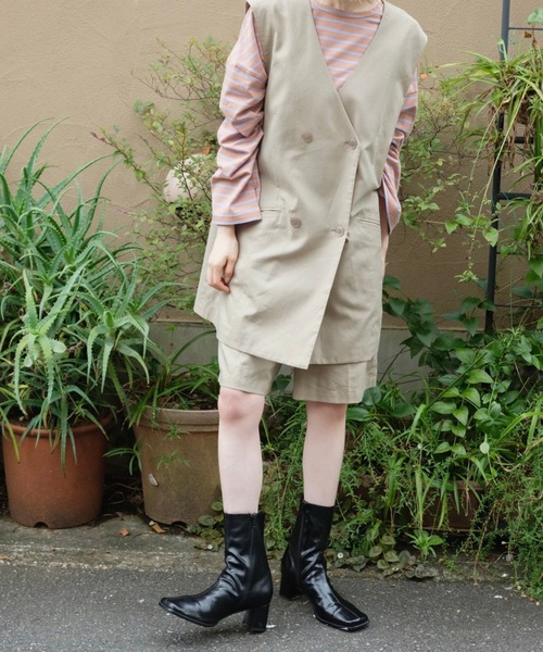 Kastane(カスタネ)の「【SETUP対応】SETUP ショートパンツ(その他パンツ・レディース・ブラウン/ベージュ・FREE)」の6枚目の写真