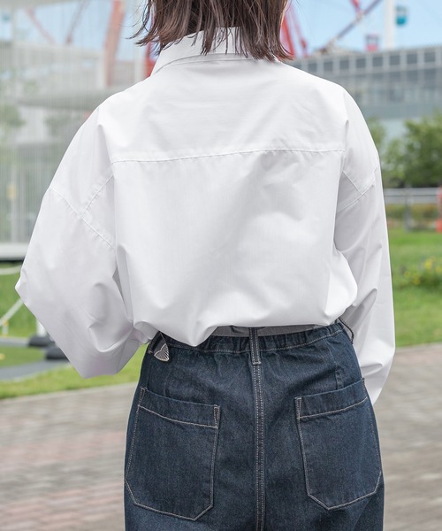 PairPair（ペアペア）の「アソートレギュラーシャツ(ユニセックス)（シャツ/ブラウス・メンズ・オフホワイト/ベージュ系その他/グリーン系その他/ブルー系その他/スミクロ・FREE）」の12枚目の写真