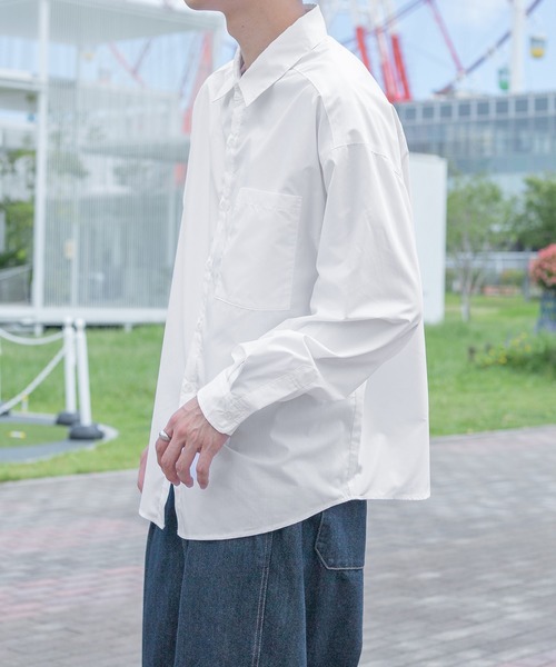 PairPair（ペアペア）の「アソートレギュラーシャツ(ユニセックス)（シャツ/ブラウス・メンズ・オフホワイト/ベージュ系その他/グリーン系その他/ブルー系その他/スミクロ・FREE）」の16枚目の写真