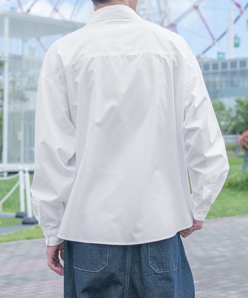 PairPair（ペアペア）の「アソートレギュラーシャツ(ユニセックス)（シャツ/ブラウス・メンズ・オフホワイト/ベージュ系その他/グリーン系その他/ブルー系その他/スミクロ・FREE）」の17枚目の写真