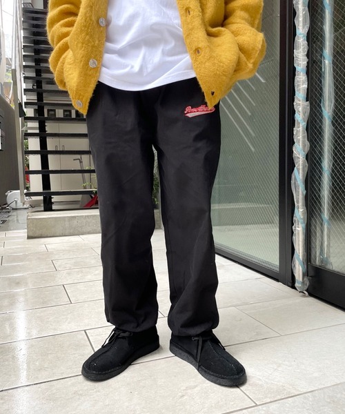 WHO'S WHO gallery(フーズフーギャラリー)の「【KOOKY'N/クーキー】スタジアムウォームアップパンツ(その他パンツ・メンズ・ブラック/ネイビー/ブラウン/ダークネイビー/グリーン系その他/ブルー系その他/ブラック系その他・FREE)」の2枚目の写真