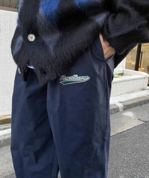 WHO'S WHO gallery(フーズフーギャラリー)の「【KOOKY'N/クーキー】スタジアムウォームアップパンツ(その他パンツ・メンズ・ブラック/ネイビー/ブラウン/ダークネイビー/グリーン系その他/ブルー系その他/ブラック系その他・FREE)」の9枚目の写真