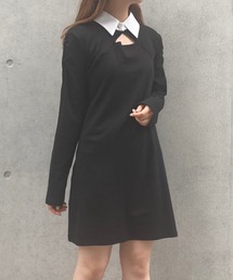 Crea titty&Co. PETIT | 【Crea titty&Co.PETIT】デコルテオープンミニワンピース(ワンピース)