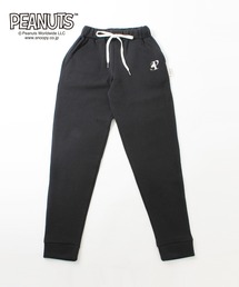PEANUTS（ピーナッツ）の「【SNOOPY】スヌーピー&ウッドストック裏起毛スウェットパンツ（その他パンツ）」