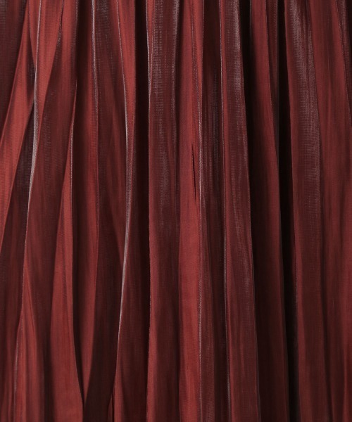 LOWRYS FARM（ローリーズファーム）の「エアリーブライトスカート　219937（スカート・レディース・チャコールグレー/レッド/ブルー/アイボリー/グリーン・FREE）」の9枚目の写真