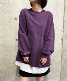 AG by aquagirl | ◆Lee シャツドッキング裏毛スウェット(スウェット)